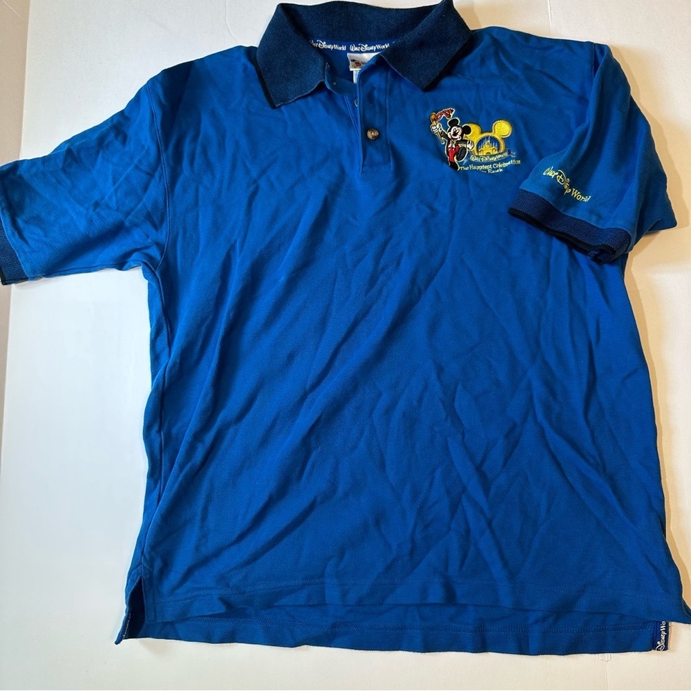 Walt Disney World Y2K Happiest Celebration on Earth polo